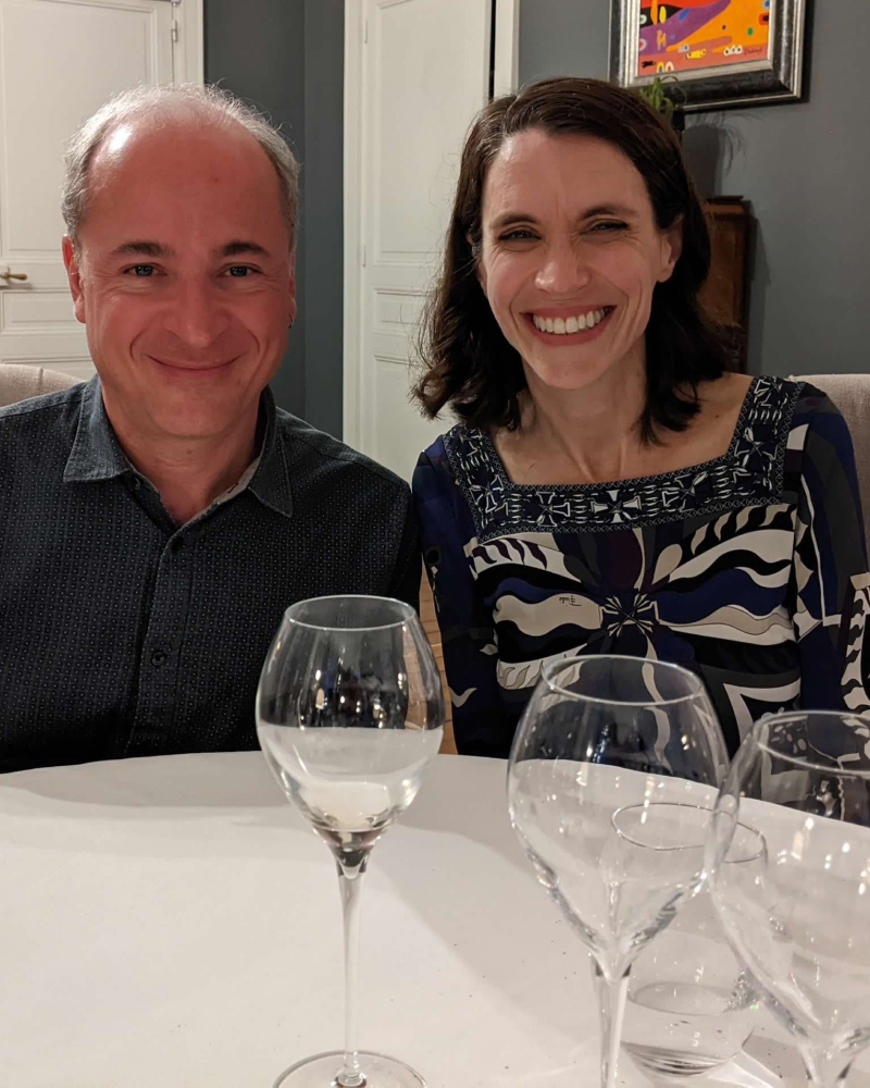 Mike and Catherine B.