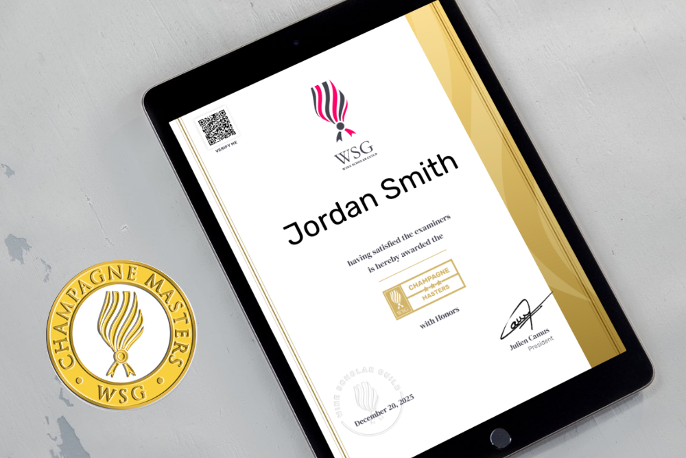 Champagne Masters Certificate