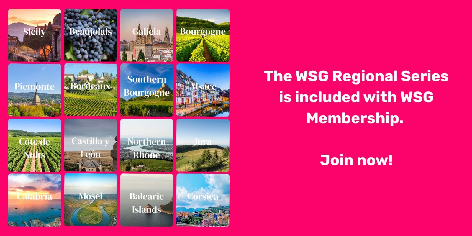 WSG Regional Series WSG Regional Series