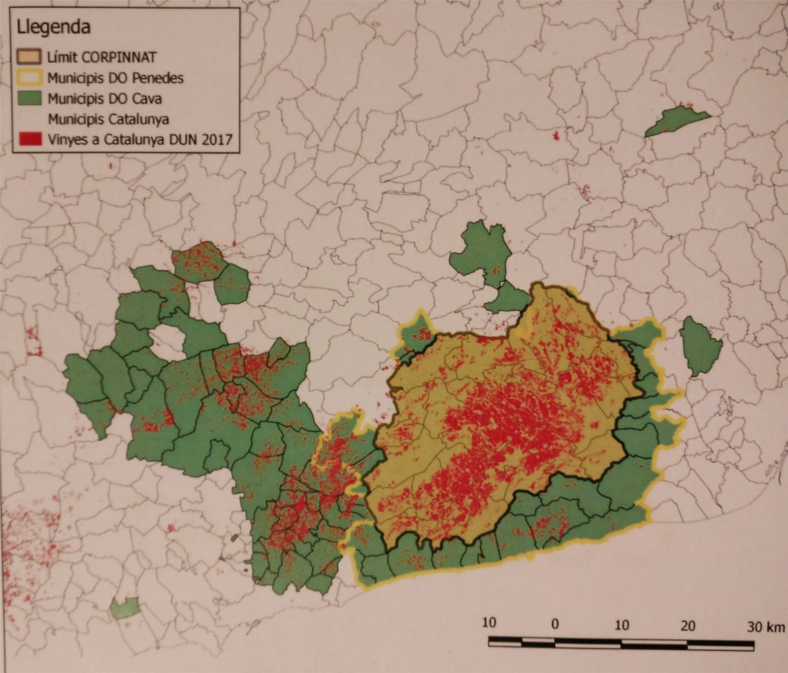 Production map. Credit: Miquel Hudin