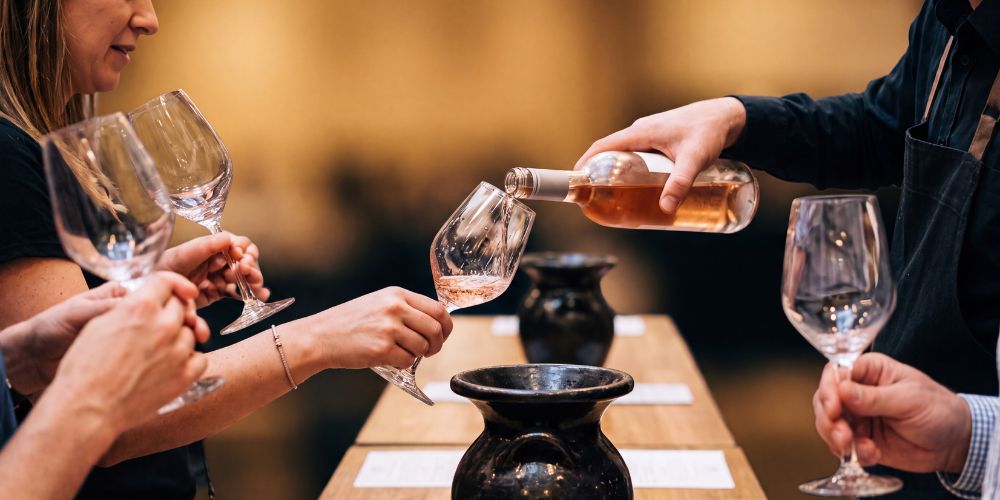 Tasting at Wine Fairs