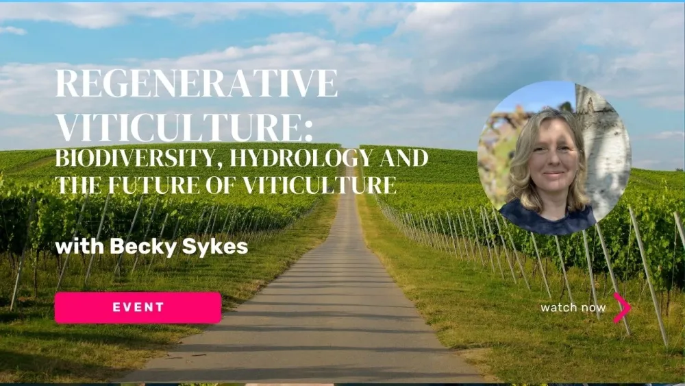 Regenerative Viticulture: Biodiversity, Hydrology and the Future of Viticulture